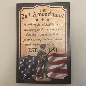 2nd Amendment Wall Art